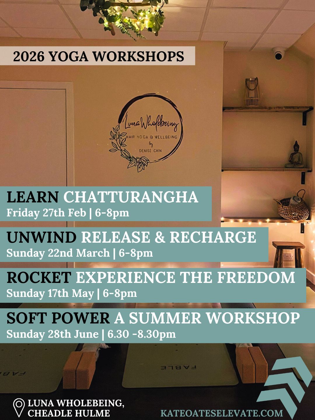 Elevate Yoga Workshops